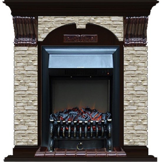 Glenrich Арочный (Fobos BL,BR) камень-Грот однотонный/цвет-Венге Glenrich Арочный (Fobos BL,BR) камень-Грот однотонный/цвет-Венге