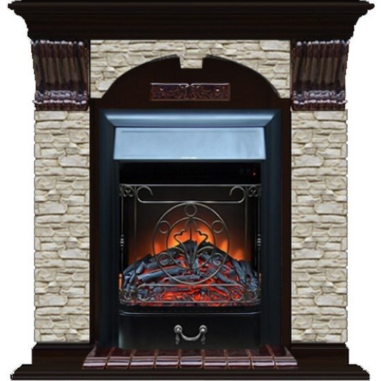 Glenrich Арочный (Magestic BL,BR) камень-Грот однотонный/цвет-Венге Glenrich Арочный (Magestic BL,BR) камень-Грот однотонный/цвет-Венге