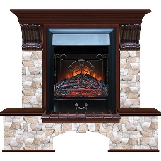 Glenrich Бостон К (Magestic BL,BR) камень-Арбат/цвет-Красное дерево