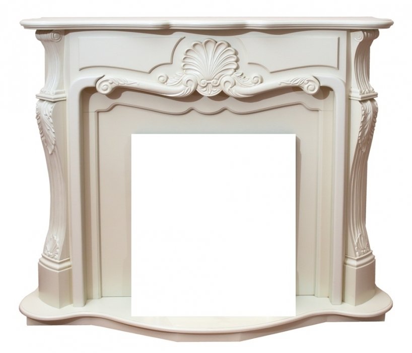 InterFlame Грация под классический очаг (белый; бежевый; бежевый с золотом; белый с золотом)