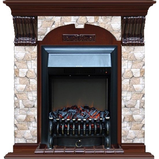 Glenrich Арочный (Fobos BL,BR) камень-Арбат/цвет-Красное дерево Glenrich Арочный (Fobos BL,BR) камень-Арбат/цвет-Красное дерево