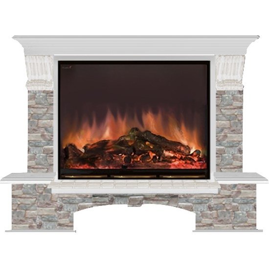 Glenrich Бостон (Arte 33) камень-Грот цветной/цвет-Беленный дуб Glenrich Бостон (Arte 33) камень-Грот цветной/цвет-Беленный дуб