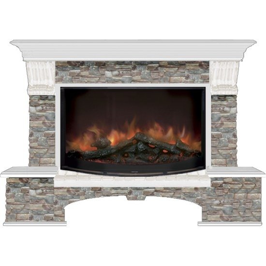 Glenrich Бостон 86 (Rondo S86) камень-Грот цветной/цвет-Беленный дуб Glenrich Бостон 86 (Rondo S86) камень-Грот цветной/цвет-Беленный дуб