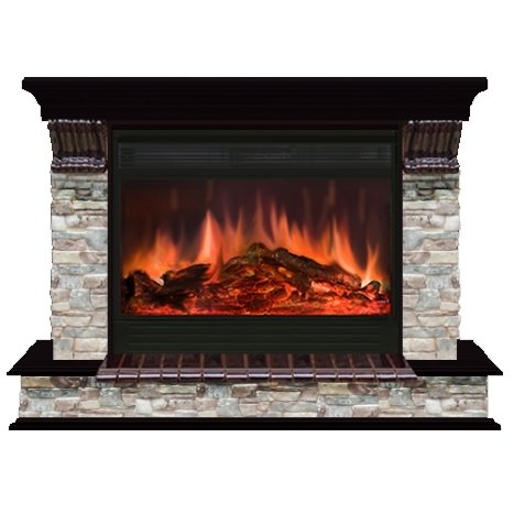 Glenrich Панорама 33 (Premier S33) камень-Грот цветной/цвет-Венге Glenrich Панорама 33 (Premier S33) камень-Грот цветной/цвет-Венге