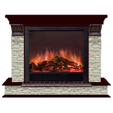 Glenrich Панорама Sharm 33 BL,BR камень-Грот однотонный/цвет-Красное дерево Glenrich Панорама Sharm 33 BL,BR камень-Грот однотонный/цвет-Красное дерево