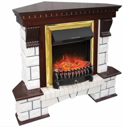 Royal Flame Pierre Luxe угл. с очагом Majestic FX / Fobos FX