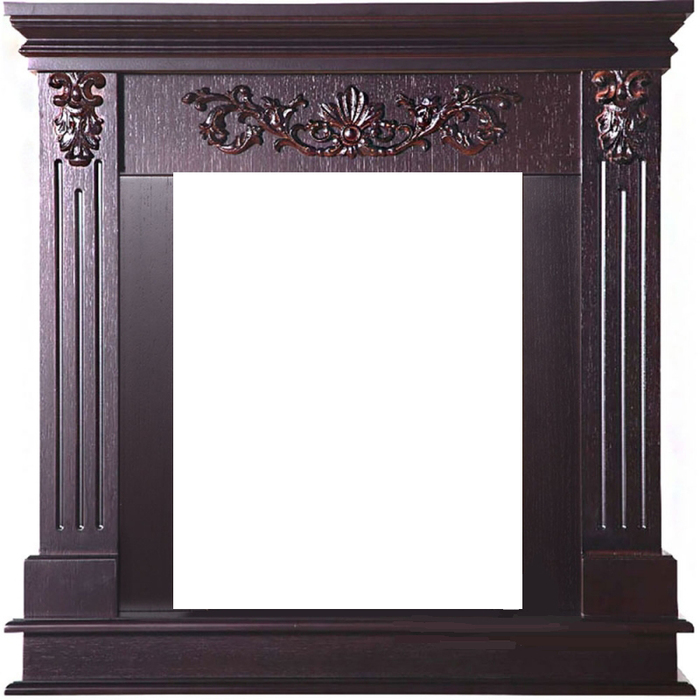 InterFlame Берта Люкс под классический очаг (тёмный дуб; венге)