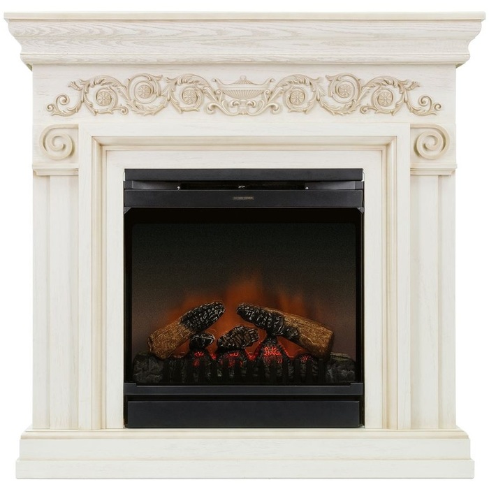 Dimplex Athena с очагом Gannon DF2010 (Слоновая кость с патиной)