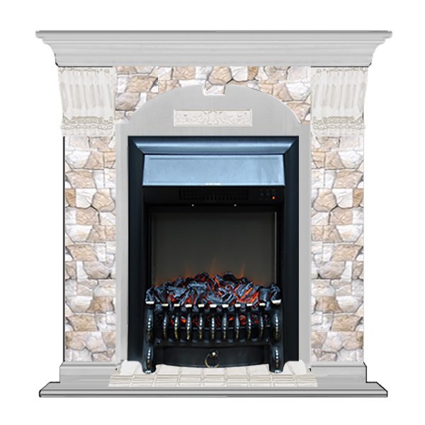 Glenrich Арочный (Fobos BL,BR) камень-Арбат/цвет-Беленный дуб