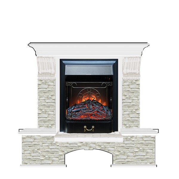 Glenrich Бостон К (Magestics BL,BR) камень-Грот однотонный/цвет-Белый Glenrich Бостон К (Magestics BL,BR) камень-Грот однотонный/цвет-Белый