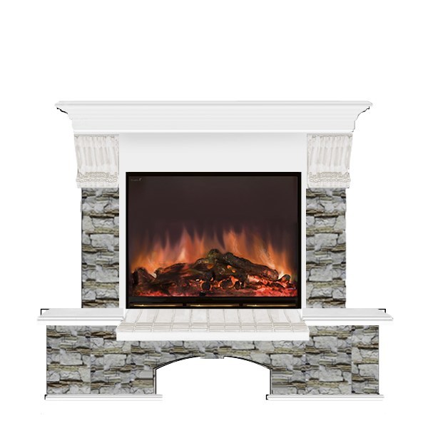 Glenrich Бостон (Arte 23) камень-Алтай/цвет-Белый Glenrich Бостон (Arte 23) камень-Алтай/цвет-Белый