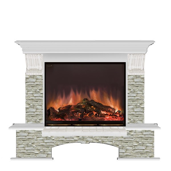 Glenrich Бостон (Arte 28) камень-Грот однотонный/цвет-Беленный дуб Glenrich Бостон (Arte 28) камень-Грот однотонный/цвет-Беленный дуб