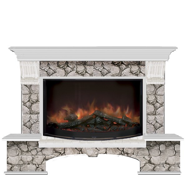 Glenrich Бостон 86 (Rondo S86) камень-Карелия/цвет-Беленный дуб