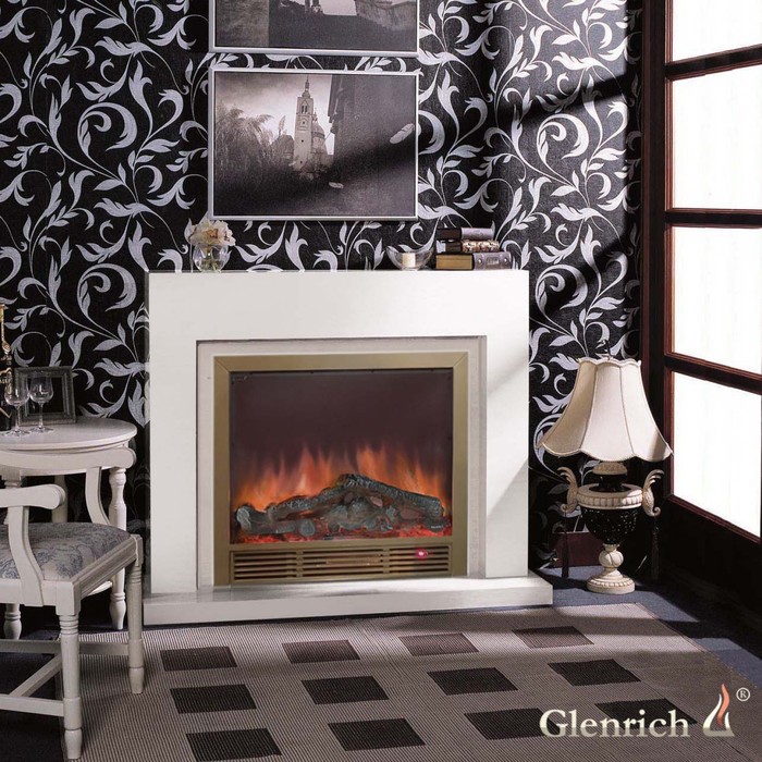 Glenrich Астория Delux 33 (Sharm33 Brass) Белый по шпону Glenrich Астория Delux 33 (Sharm33 Brass) Белый по шпону