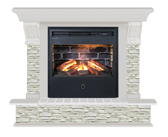 Glenrich Панорама Samba 3D камень-Грот однотонный/цвет-Беленный дуб Glenrich Панорама Samba 3D камень-Грот однотонный/цвет-Беленный дуб