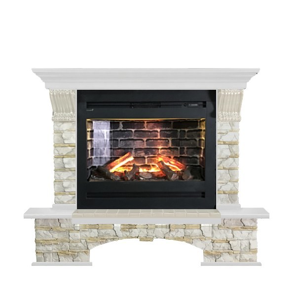 Glenrich Бостон Rumba 3D камень-Алтай/цвет-Белый Glenrich Бостон Rumba 3D камень-Алтай/цвет-Белый