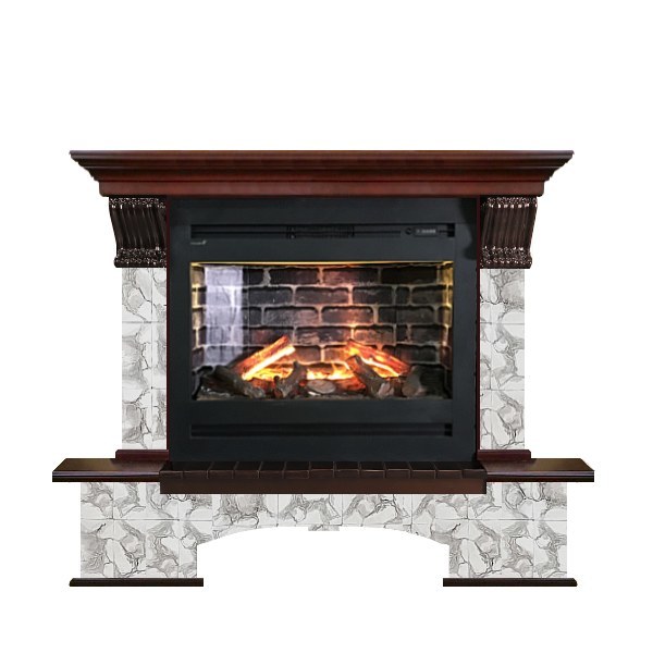 Glenrich Бостон Rumba 3D камень-Карелия/цвет-Красное дерево Glenrich Бостон Rumba 3D камень-Карелия/цвет-Красное дерево