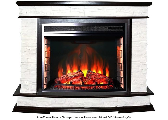 InterFlame Pamir / Памир с очагом Panoramic 28 LED FX InterFlame Pamir / Памир с очагом Panoramic 28 LED FX