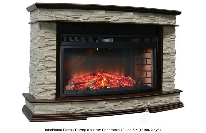 InterFlame Pamir / Памир с очагом Panoramic 42 LED FX InterFlame Pamir / Памир с очагом Panoramic 42 LED FX