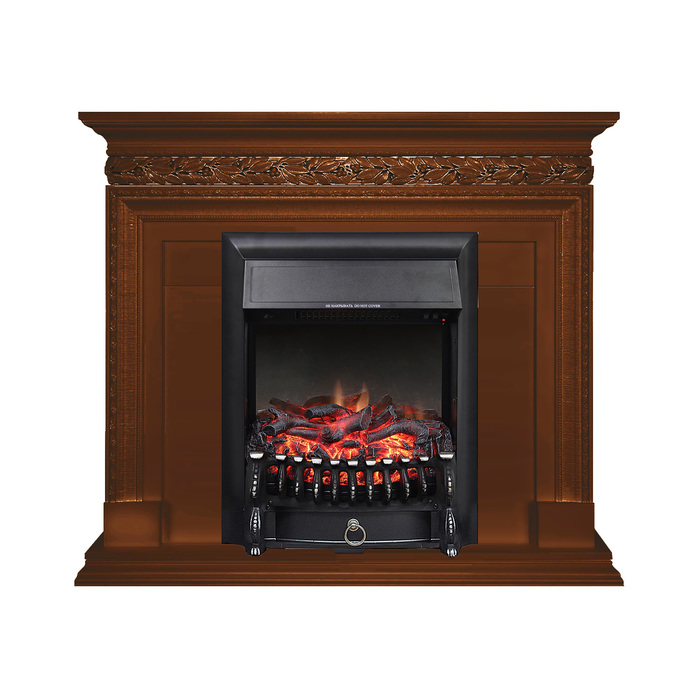 Royal Flame Valletta Орех с очагом Fobos FX Black/Brass