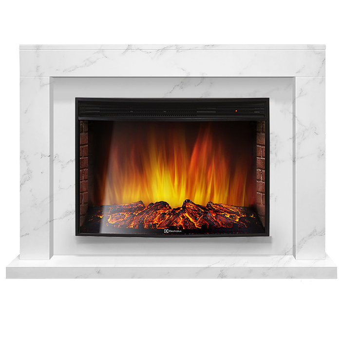 Electrolux Simple 25 (белый мрамор) с очагом 27 дюймов (EFP/P - 2720RLS) Electrolux Simple 25 (белый мрамор) с очагом 27 дюймов (EFP/P - 2720RLS)