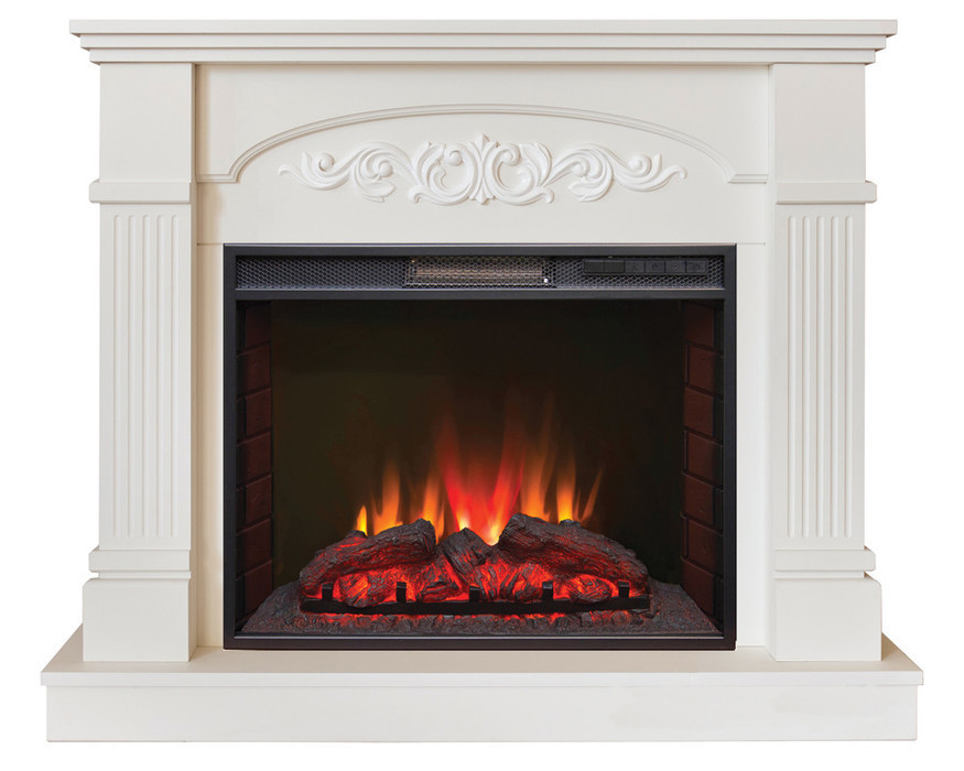 Real-Flame Cristina 25,5 WT с очагом Sparta 25,5 LED Real-Flame Cristina 25,5 WT с очагом Sparta 25,5 LED