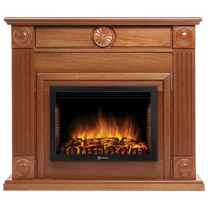 Electrolux Frame 25U (угловой) шпон дуб с очагом 27 дюймов (EFP/P - 2720RLS)