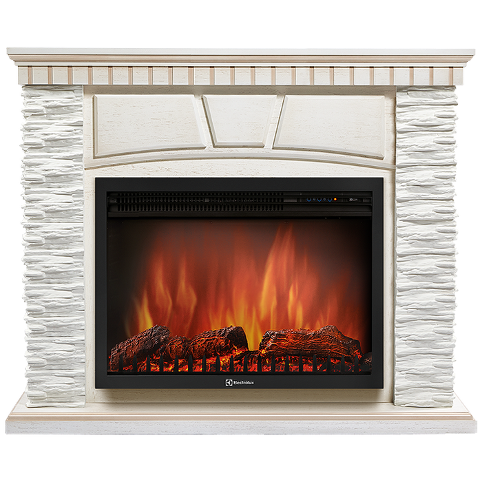 Electrolux Porto 25 сланец белый/белёный дуб с очагом 25 дюймов (EFP/P - 2520LS) Electrolux Porto 25 сланец белый/белёный дуб с очагом 25 дюймов (EFP/P - 2520LS)