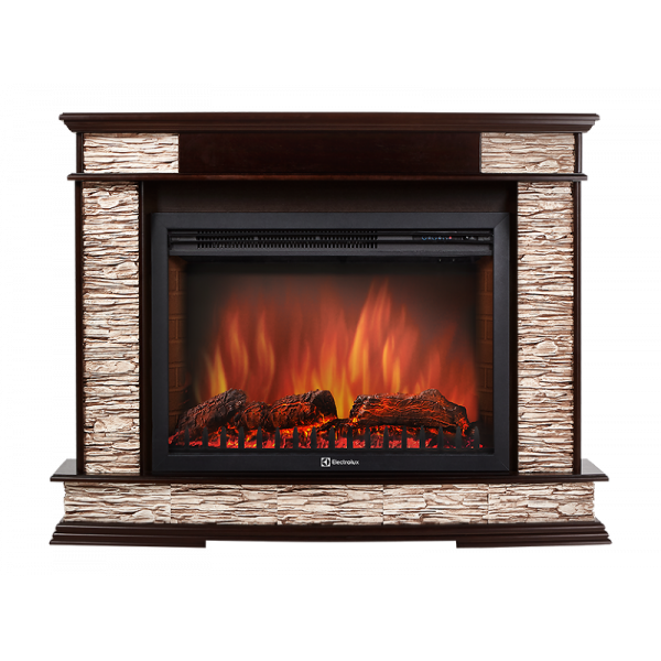 Electrolux Scala 25 сланец скалистый бурый, тёмный дуб с очагом 27 дюймов (EFP/P - 2720RLS)