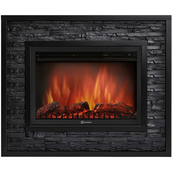 Electrolux Loft 30 черный, черная эмаль с очагом 31 дюйм (EFP/P - 3020LS)