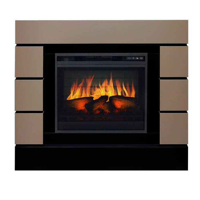 Royal Flame Lindos Beige Grey с очагом Vision 23 EF LED 3D FX