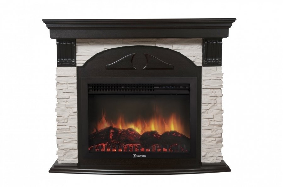 Electrolux Torre 30S камень белый, венге с очагом 31 дюйм (EFP/P - 3020LS) Electrolux Torre 30S камень белый, венге с очагом 31 дюйм (EFP/P - 3020LS)