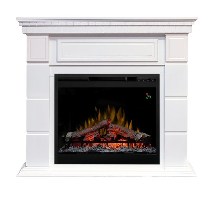 Dimplex Portland [Портланд] с очагом Symphony 2624L (белый)