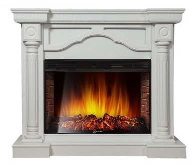 Electrolux Rome 30 Белый с очагом 33 дюйма (EFP/P - 3320RLS) Electrolux Rome 30 Белый с очагом 33 дюйма (EFP/P - 3320RLS)