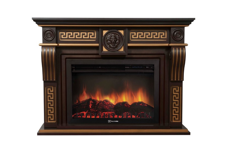 Electrolux Vittoriano 30 Темный дуб с золотой патиной с очагом 31 дюйм (EFP/P - 3020LS) Electrolux Vittoriano 30 Темный дуб с золотой патиной с очагом 31 дюйм (EFP/P - 3020LS)
