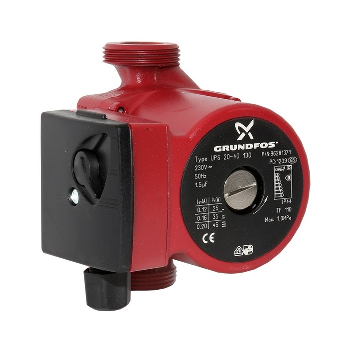 Grundfos UPS25-50 130 1x230V 50Hz 9H