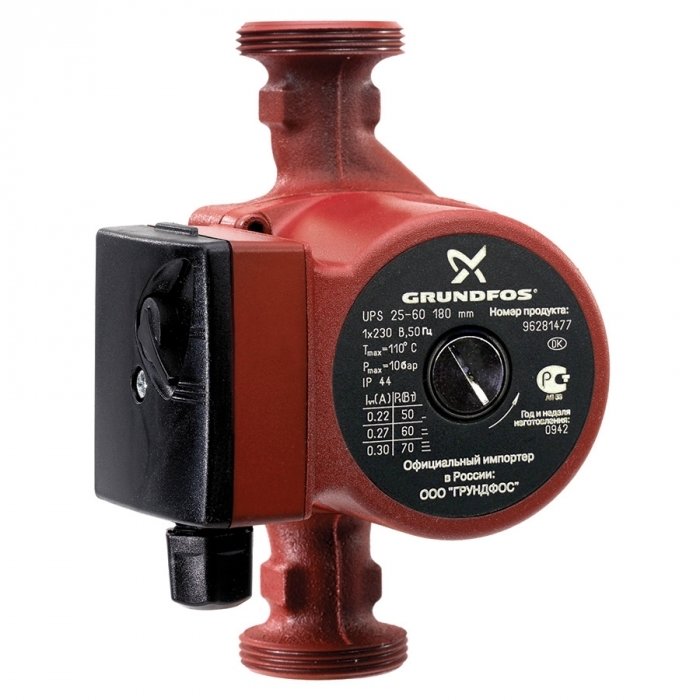 Grundfos UPS32-100 F 220 1x230V 50Hz 9H PN6/10