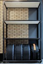 Стеллаж 2400x1400x600 с модулем для хранения шин STL-TR1460 4+1