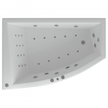 Ванна акриловая АКВАТЕК Оракул 180х125 с гидромассажем Koller (пневмоуправление) Ванна акриловая АКВАТЕК Оракул 180х125 с гидромассажем Koller (пневмоуправление)