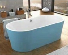 Свободностоящая ванна Kolpa San Comodo FS  BLUE 185x90