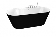 Ванна акриловая BelBagno BB14-NERO/BIA Ванна акриловая BelBagno BB14-NERO/BIA