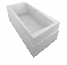 Ванна из искусственного камня Jacob Delafon Askew 185x90 1801K-00 Ванна из искусственного камня Jacob Delafon Askew 185x90 1801K-00