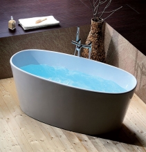 Ванна из литого мрамора ALPEN Tess 160 Ванна из литого мрамора ALPEN Tess 160