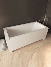 Ванна из искусственного камня на ножках Aqua Stone  Квадро 180 Ванна из искусственного камня на ножках Aqua Stone  Квадро 180