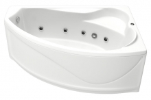 Акриловая ванна BAS Николь (Nikol) 170x100 без гидромассажа Акриловая ванна BAS Николь (Nikol) 170x100 без гидромассажа