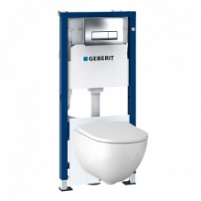 Комплект унитаз с инсталляцией Geberit Acanto 500.128.21.A Комплект унитаз с инсталляцией Geberit Acanto 500.128.21.A