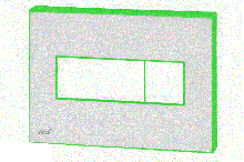 Клавиша смыва Alcaplast M1470-AEZ112 Клавиша смыва Alcaplast M1470-AEZ112