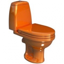 Унитаз-компакт Arcus 1215 orange оранжевый Унитаз-компакт Arcus 1215 orange оранжевый