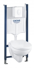 Комплект (унитаз с системой инсталяции) GROHE Solido Ceramic 39398000