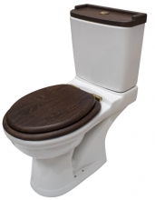 Унитаз-компакт Della Boston OAK antik bronze DE721090125 Унитаз-компакт Della Boston OAK antik bronze DE721090125